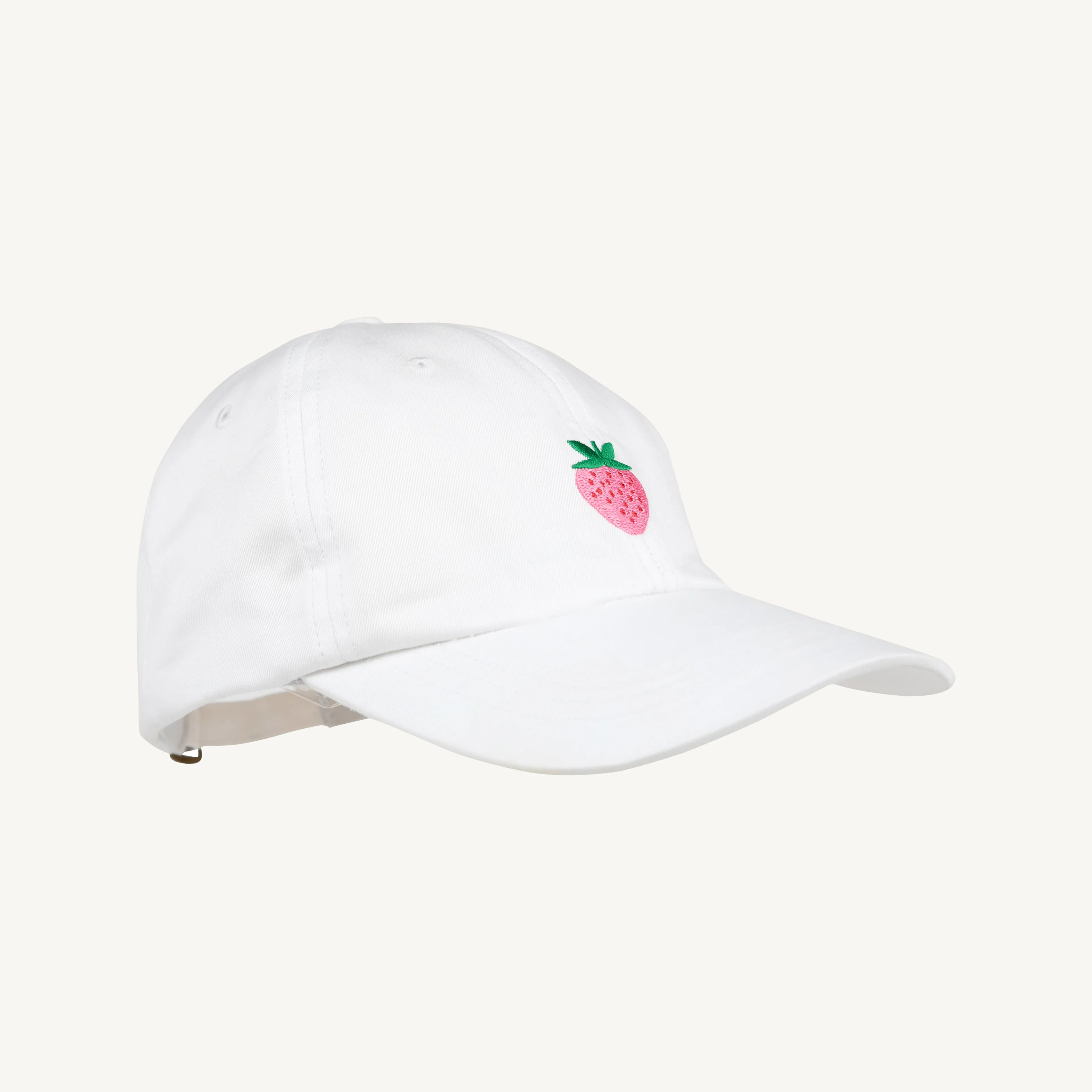 Worth Ave White/Strawberry Covington Cap