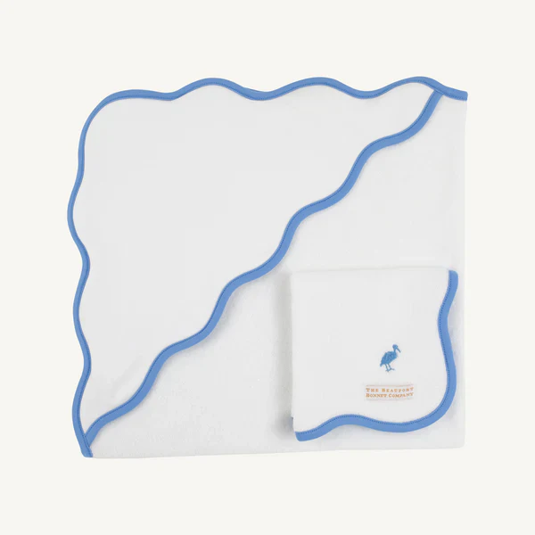 Worth Avenue White with Barbados Blue Rub a Dub Gift Set