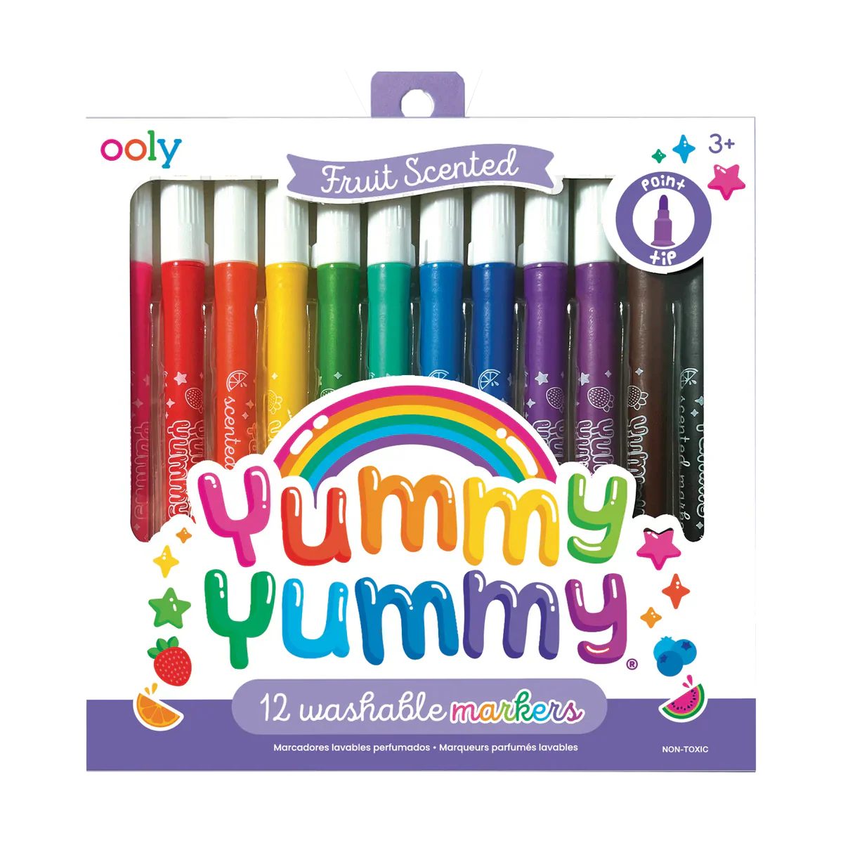 Yummy Yummy:Fruit Scented Markers